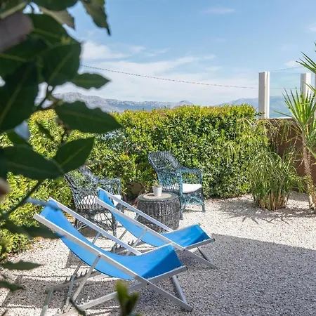 Helle Mit Meerblick Von Der Terrasse